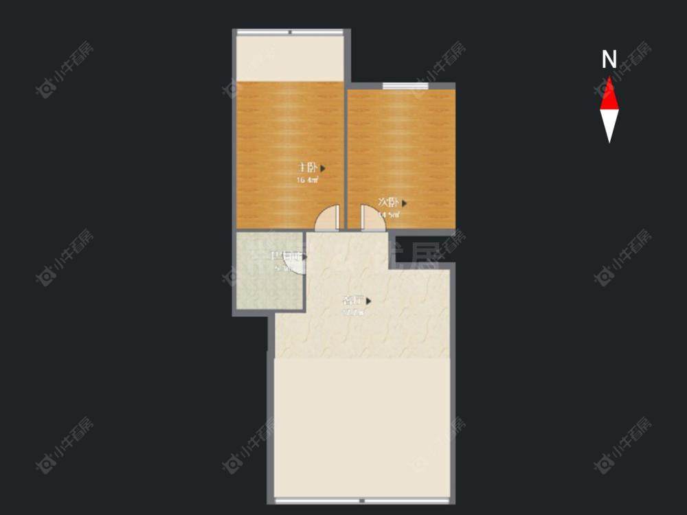 常州站北新村新站北在售二手房房源户型图_小牛看房