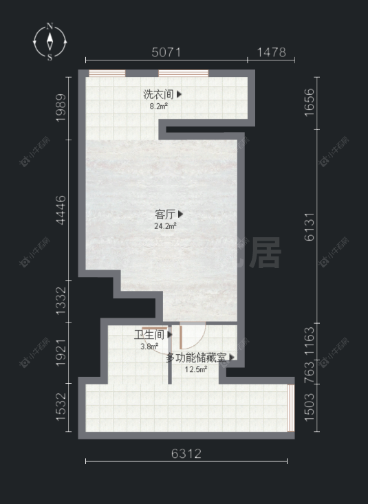 常州港龙尚层在售二手房房源户型图_小牛看房