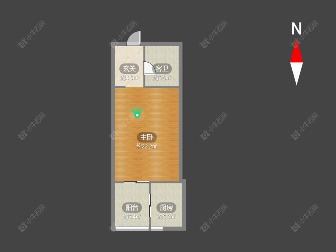 常州新北万达广场在售二手房房源户型图_小牛看房