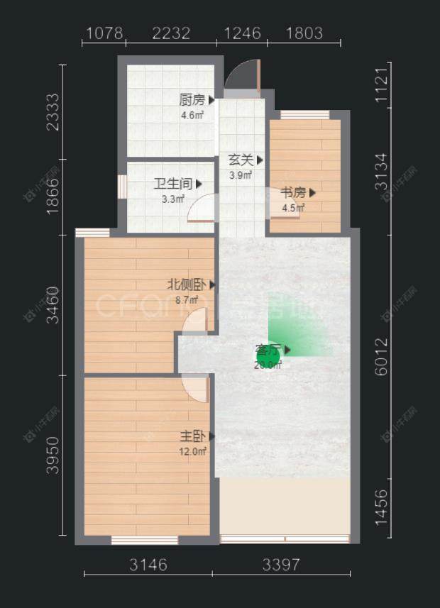 常州新城悠活城在售二手房房源户型图_小牛看房