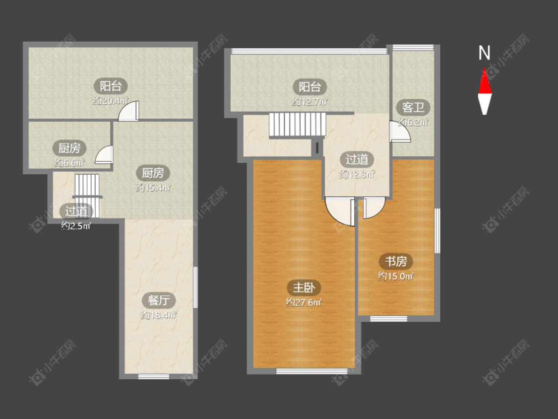 常州银河湾明苑别墅区在售二手房房源户型图_小牛看房