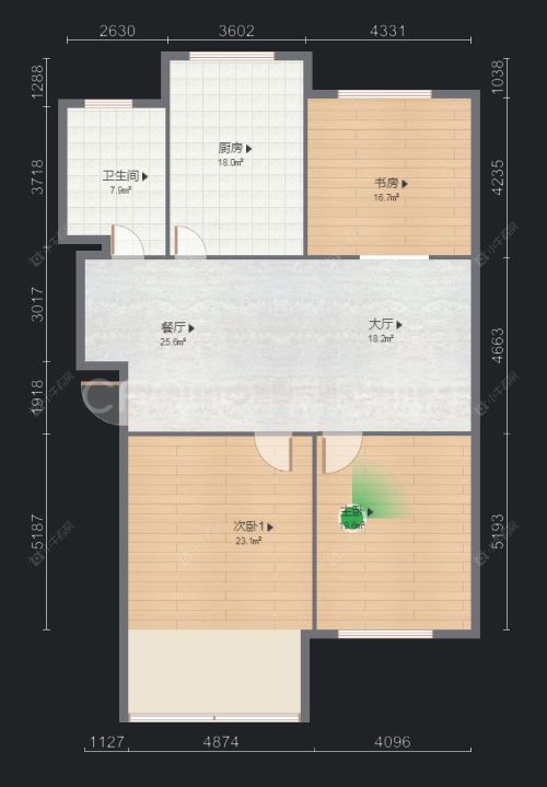 常州建工小区在售二手房房源户型图_小牛看房