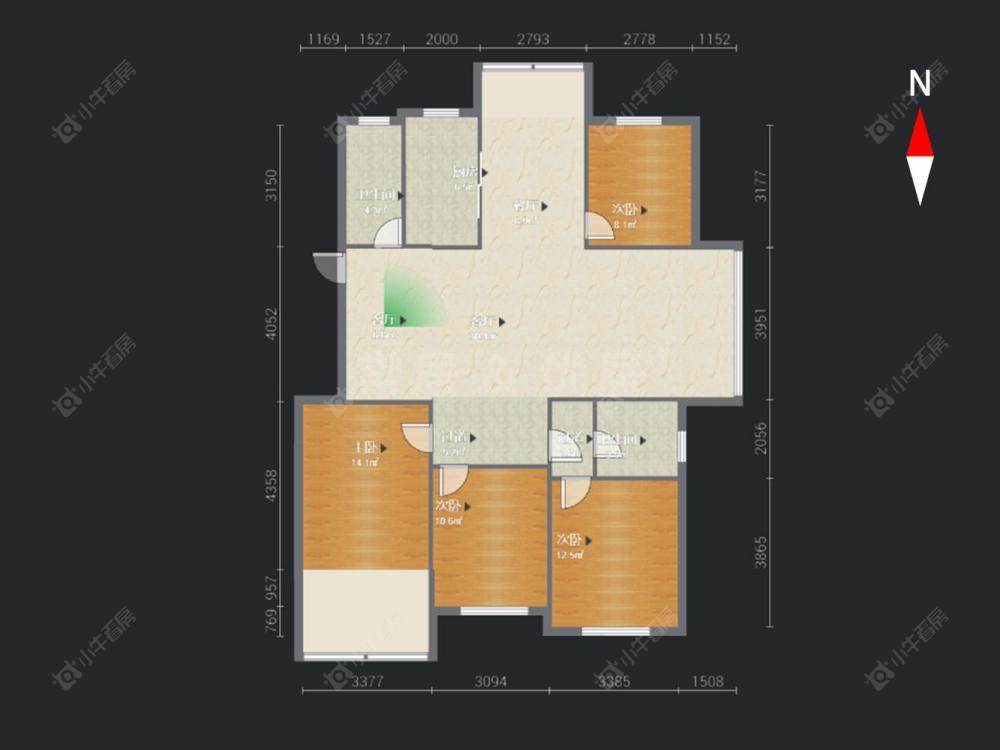 常州枫逸人家在售二手房房源户型图_小牛看房