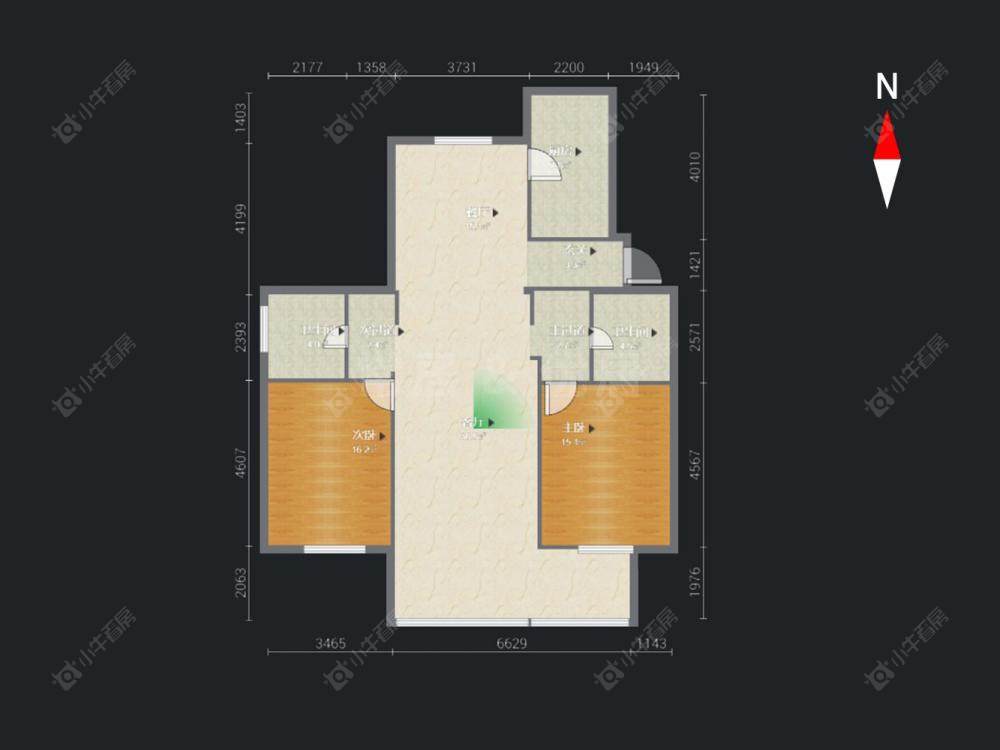 常州翠竹新村南区在售二手房房源户型图_小牛看房