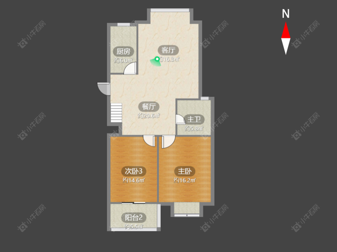 常州金禧园(金坛)在售二手房房源户型图_小牛看房