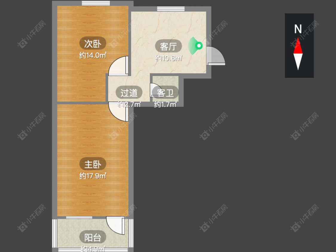 常州东升路在售二手房房源户型图_小牛看房