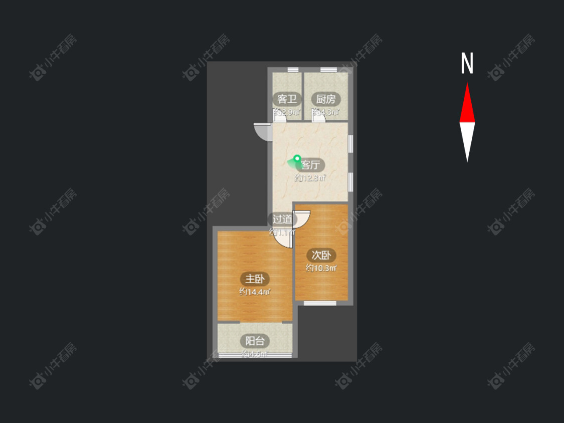 常州红梅东村在售二手房房源户型图_小牛看房