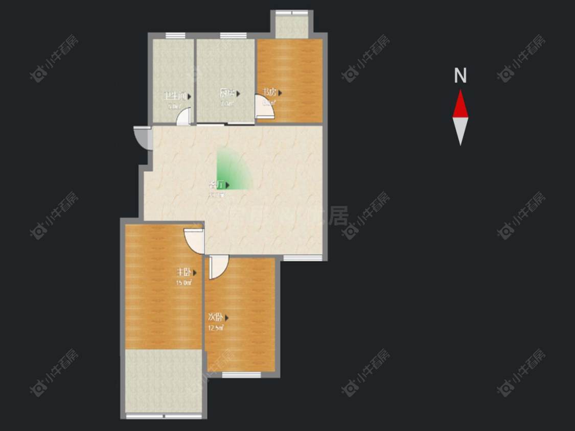 常州嘉顺花园在售二手房房源户型图_小牛看房