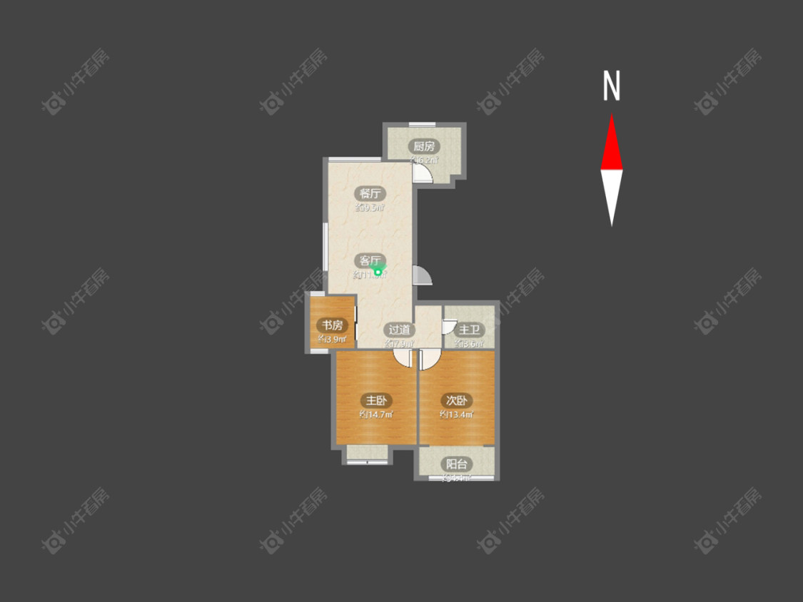 常州盛世名门在售二手房房源户型图_小牛看房
