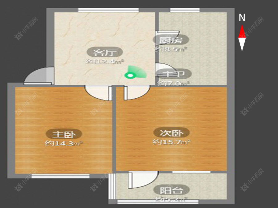 常州三堡街南楼在售二手房房源户型图_小牛看房