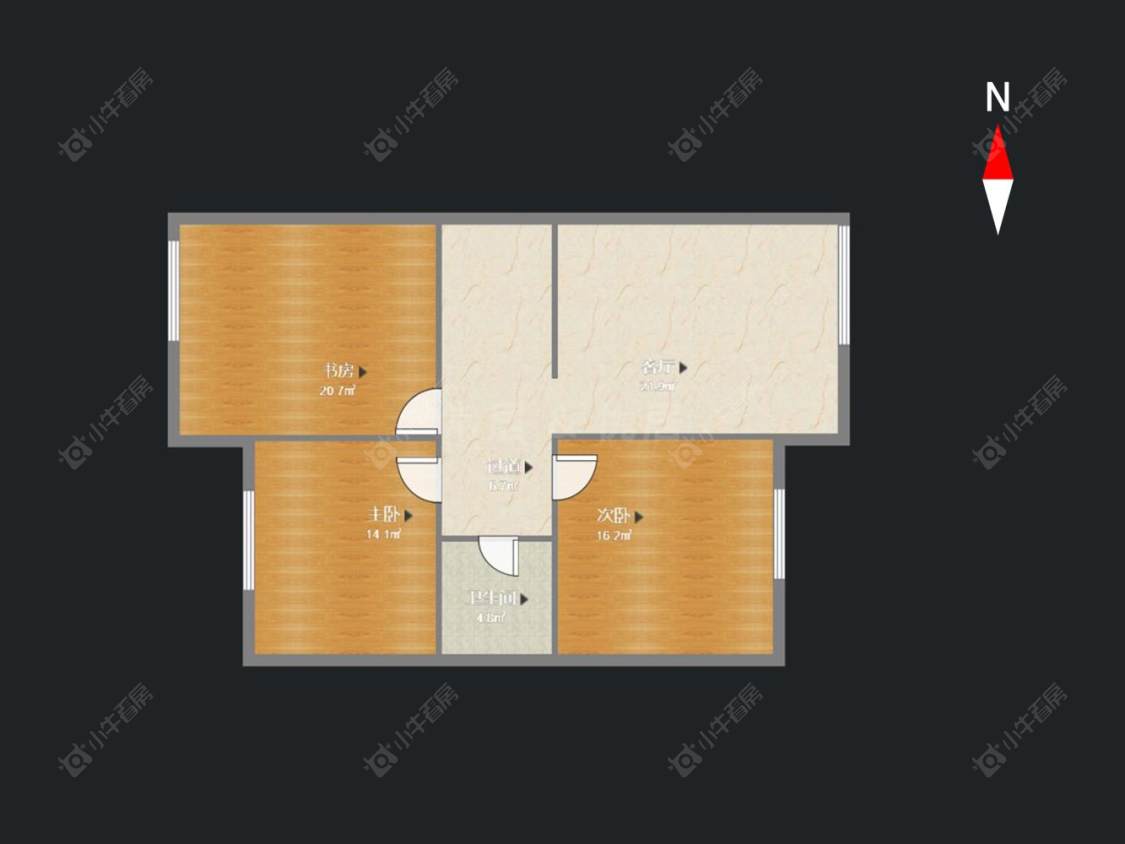 常州观景苑在售二手房房源户型图_小牛看房