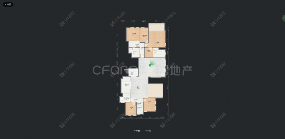 常州新城首府在售二手房房源户型图_小牛看房