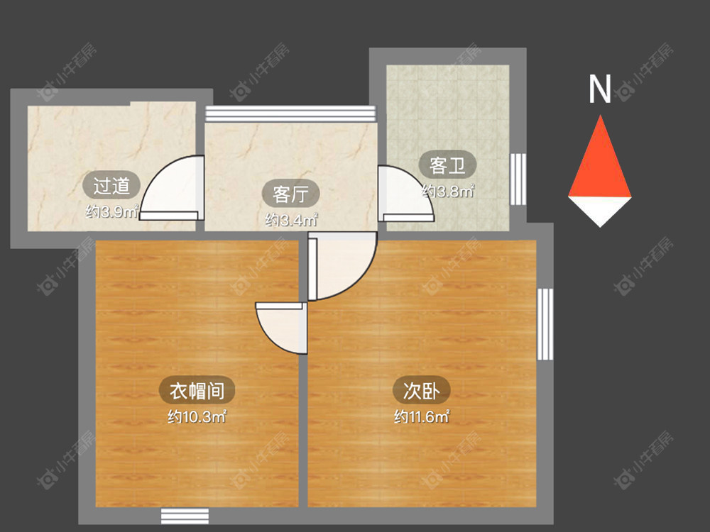 常州勤业一二三村在售二手房房源户型图_小牛看房