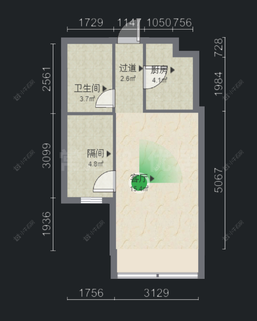 常州莱蒙城领尚在售二手房房源户型图_小牛看房