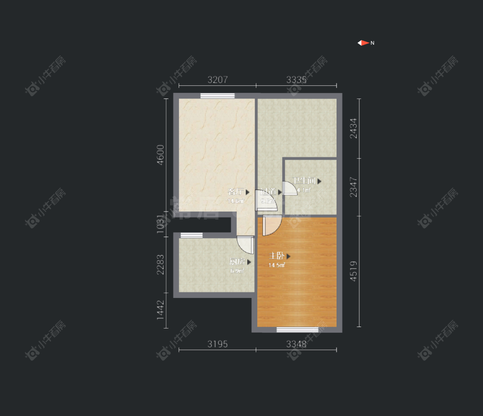 常州五角场东村在售二手房房源户型图_小牛看房