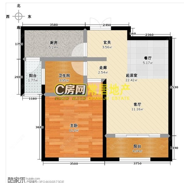 常州府翰苑西区在售二手房房源室内图_小牛看房