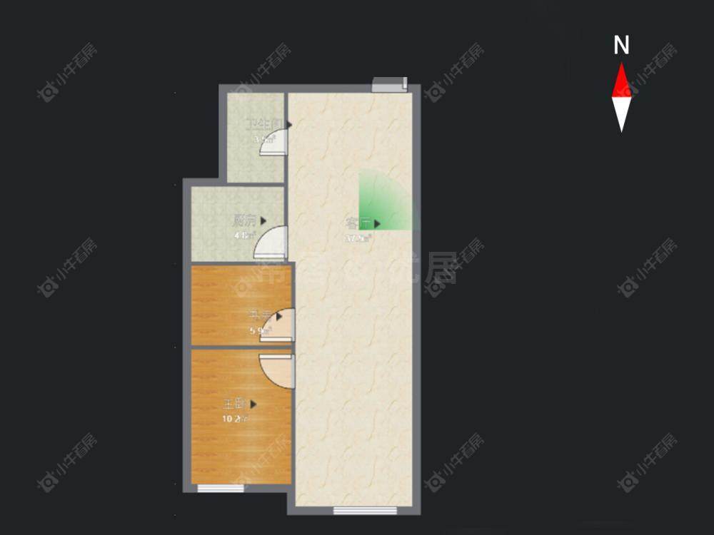 常州现代城2室2厅1卫在售二手房房源图片