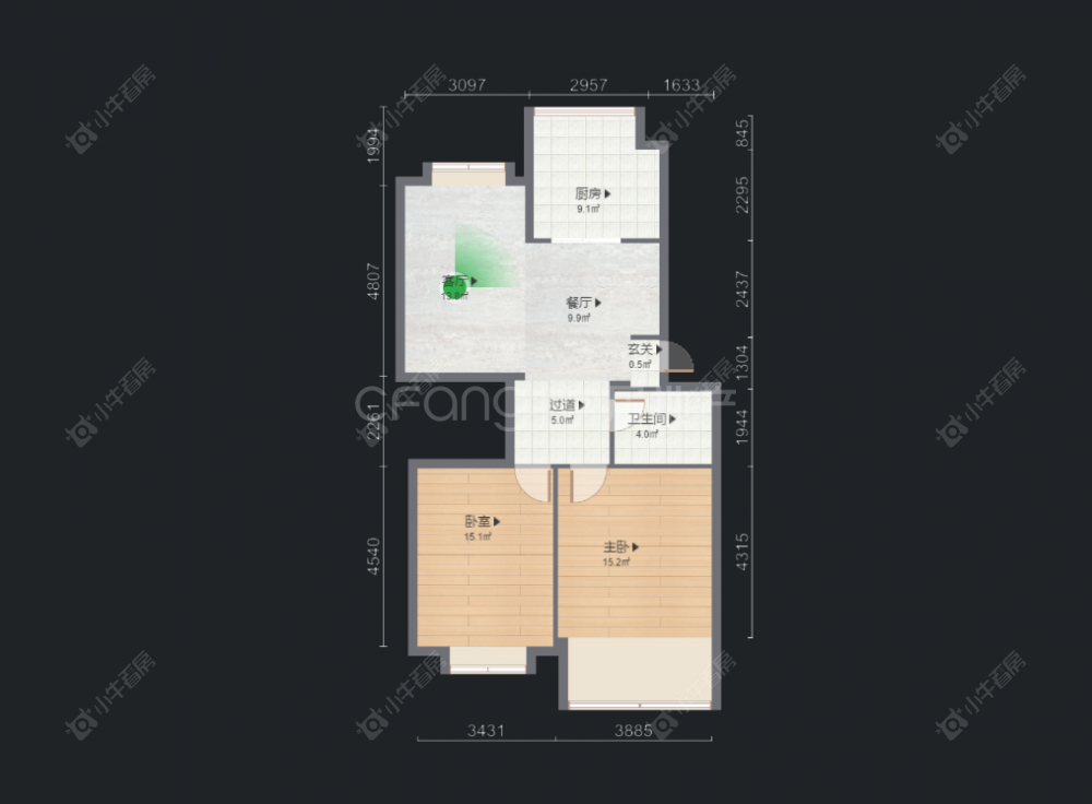 常州朝阳雅居在售二手房房源户型图_小牛看房