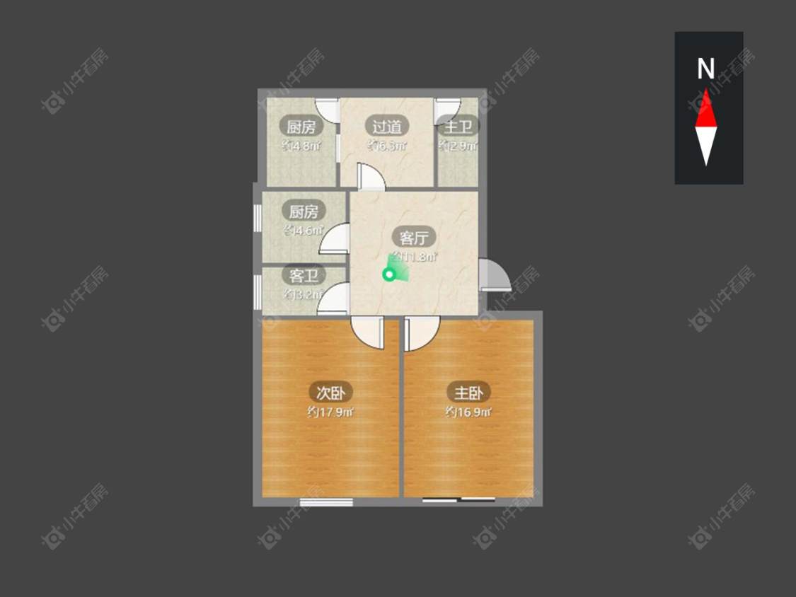 常州河苑路在售二手房房源户型图_小牛看房