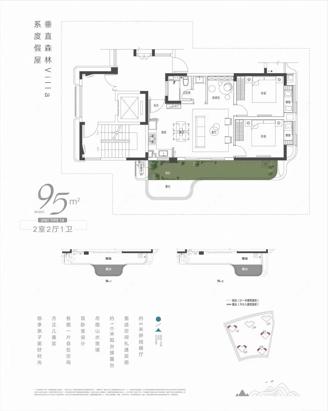 曹山未来城建面95㎡户型图