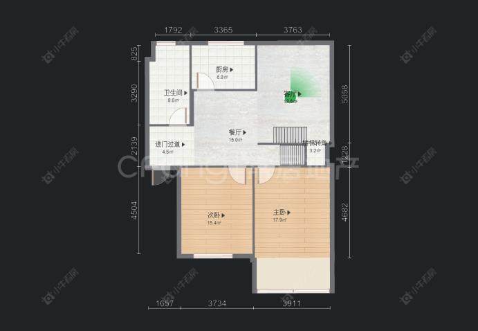 常州园丰公寓在售二手房房源户型图_小牛看房