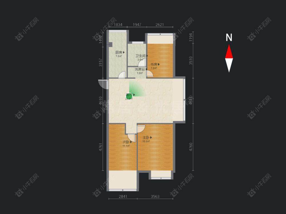常州星宇丽晶3室2厅1卫在售二手房房源图片