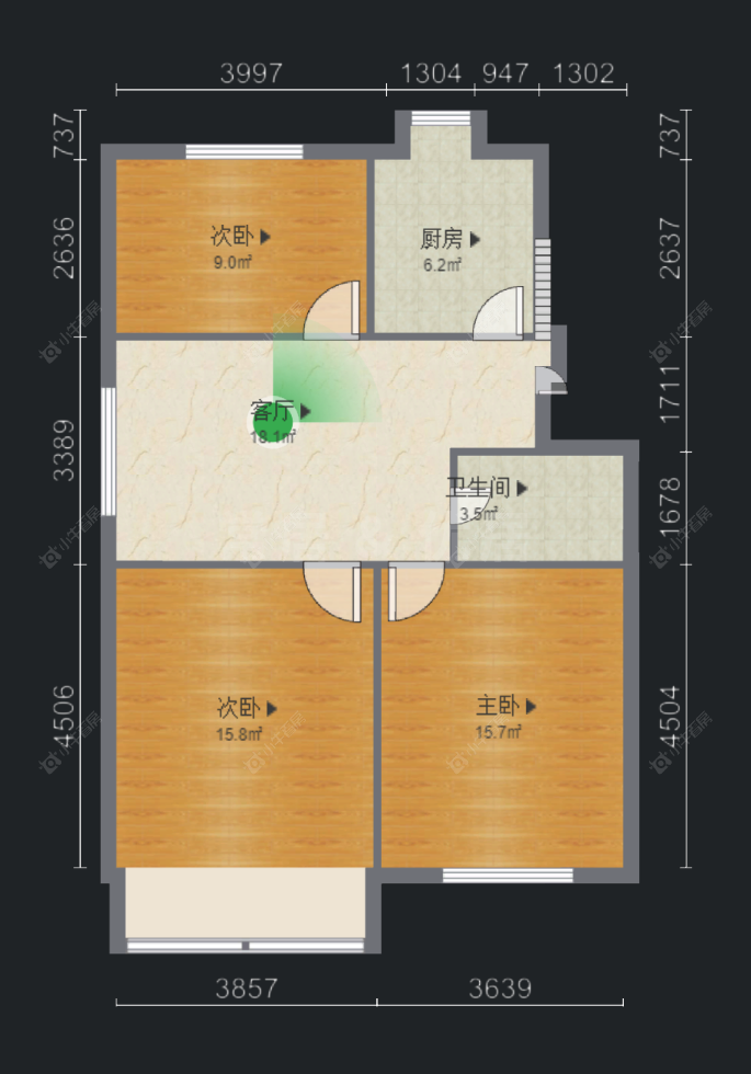 常州北环新村武进小区在售二手房房源户型图_小牛看房