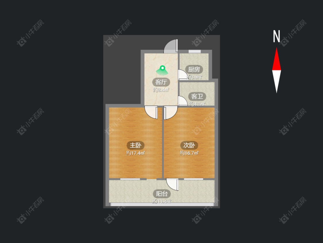 常州红梅东村在售二手房房源户型图_小牛看房