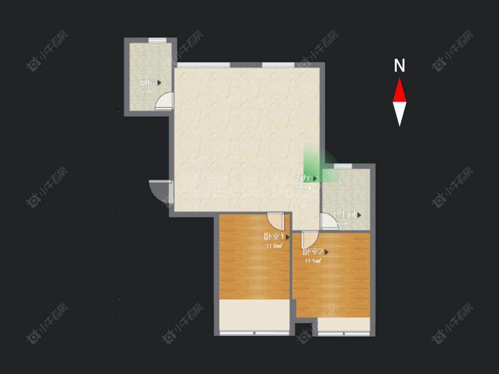 常州世纪华城西区在售二手房房源户型图_小牛看房