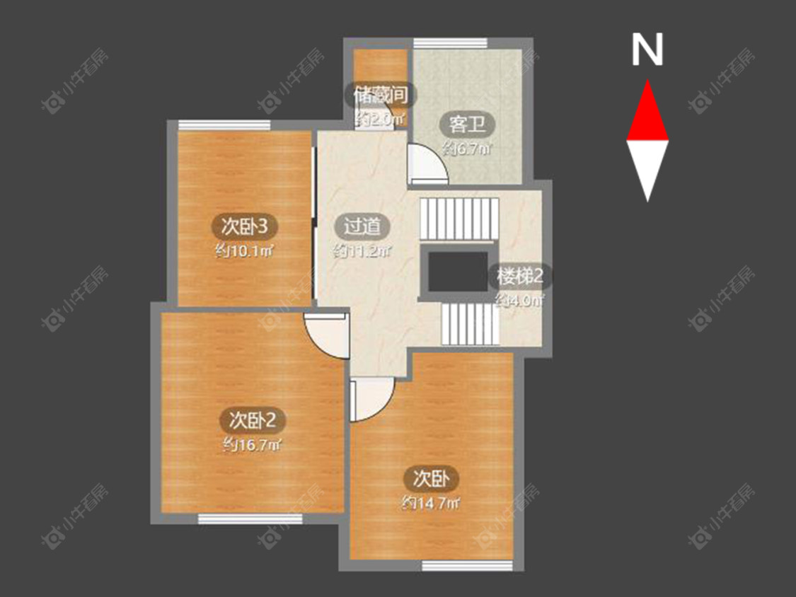 常州绿地世纪城别墅区在售二手房房源户型图_小牛看房