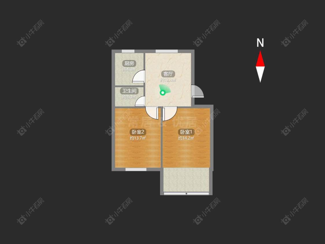 常州陈渡村委在售二手房房源户型图_小牛看房