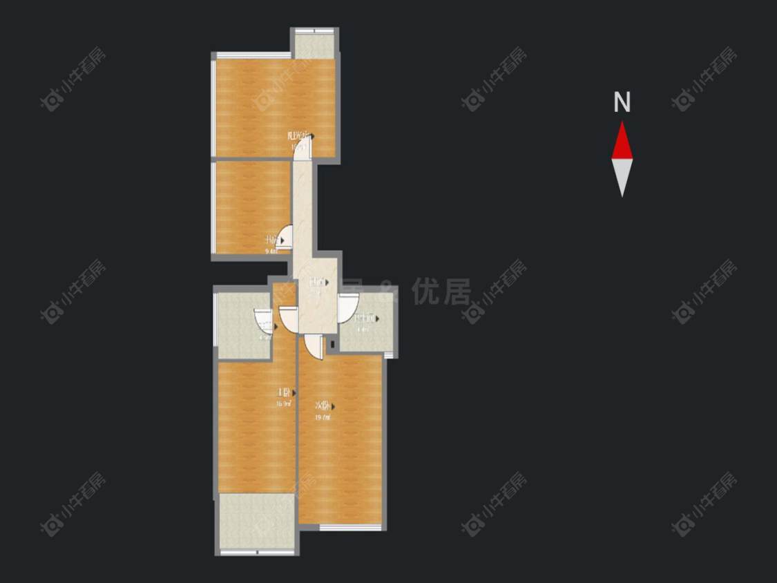 常州府西花园在售二手房房源户型图_小牛看房