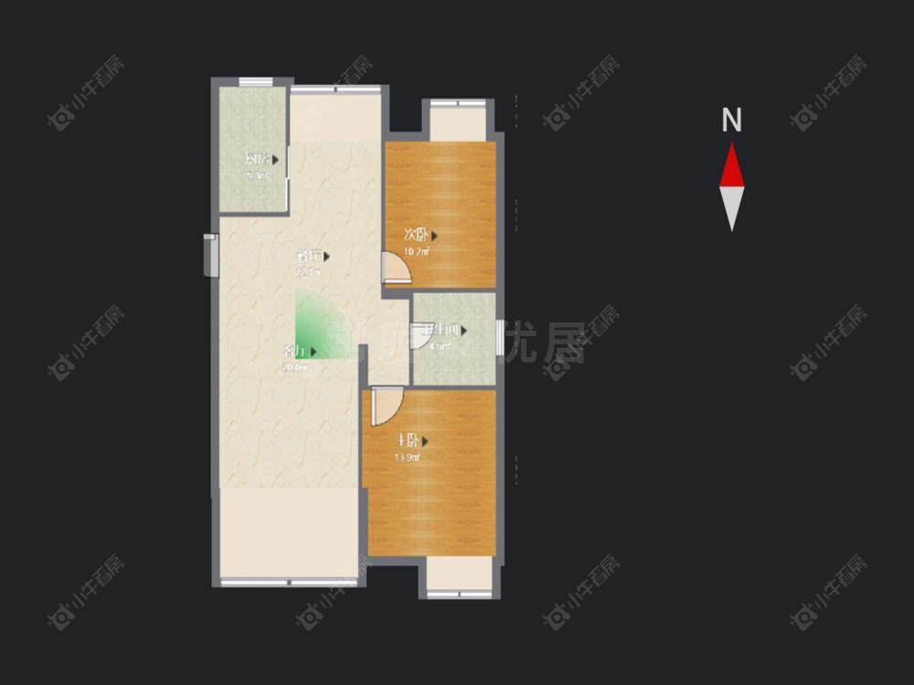 常州玉龙湾花园在售二手房房源户型图_小牛看房