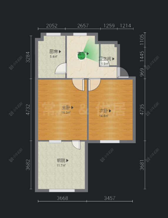 常州徐窑村在售二手房房源户型图_小牛看房