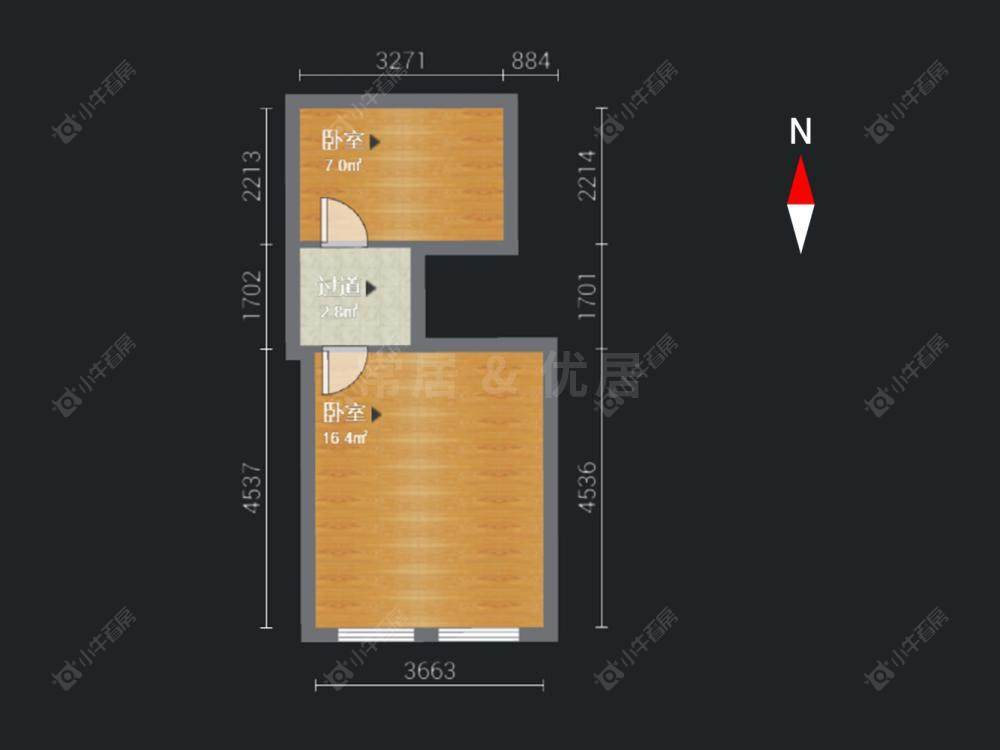 常州亚泰财富中心在售二手房房源户型图_小牛看房