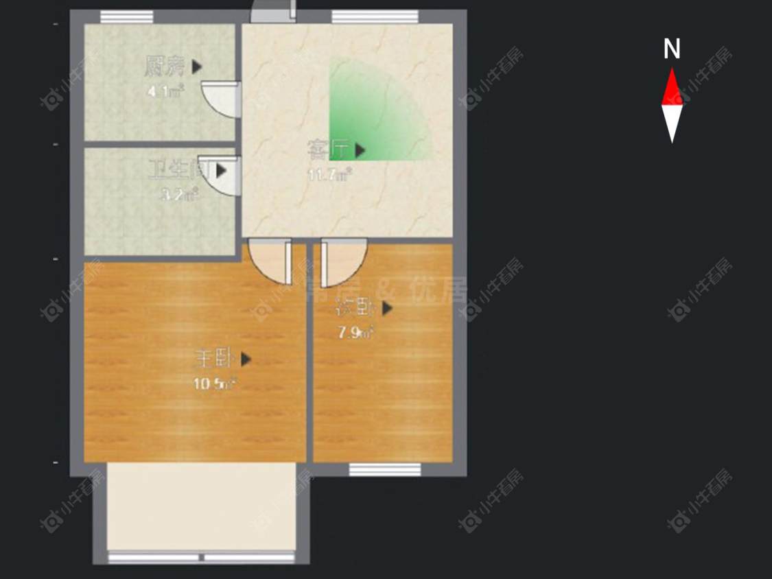 常州花园新村（钟楼）在售二手房房源户型图_小牛看房