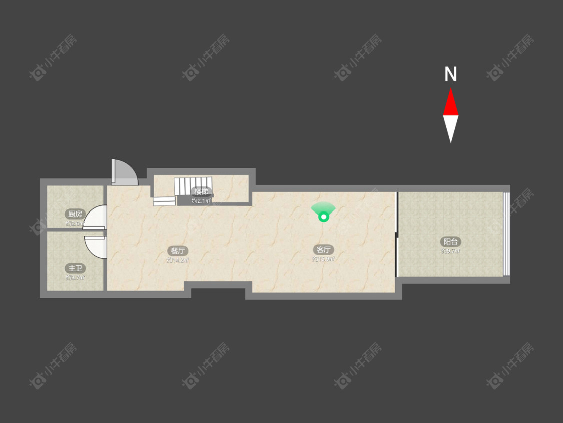 常州亚泰财富中心在售二手房房源户型图_小牛看房