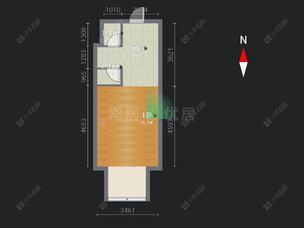 常州高力国际SOHO在售二手房房源户型图_小牛看房