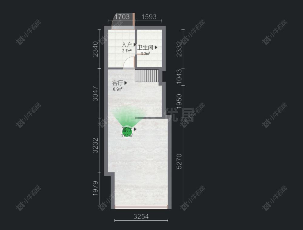 常州亚泰财富中心在售二手房房源户型图_小牛看房