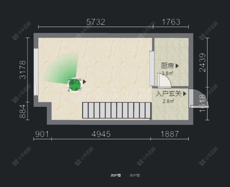 常州金田精英汇在售二手房房源户型图_小牛看房