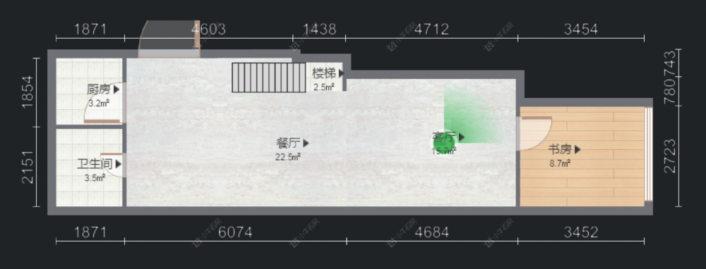 常州亚泰财富中心在售二手房房源户型图_小牛看房