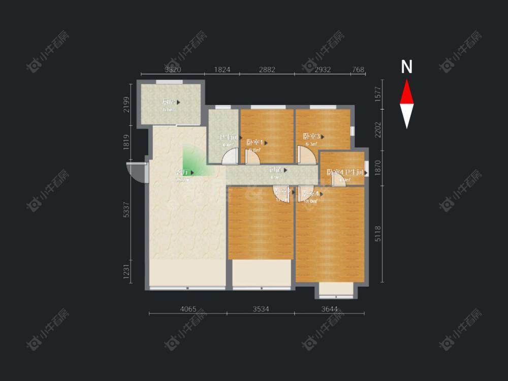 常州弘阳上城在售二手房房源户型图_小牛看房