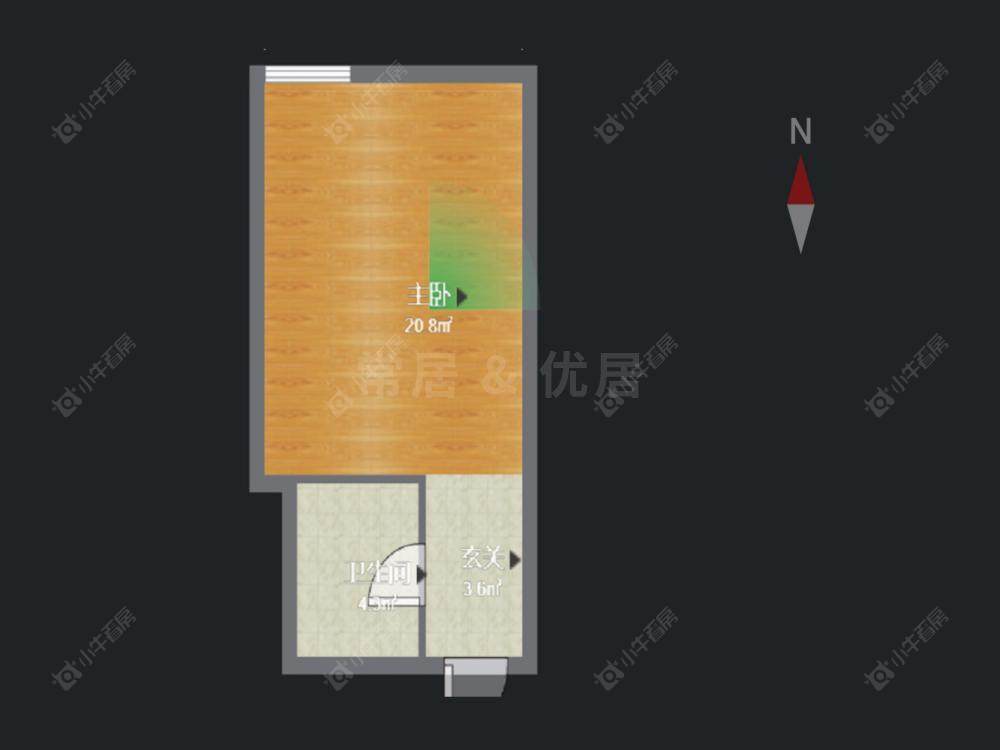 常州北城后街在售二手房房源户型图_小牛看房