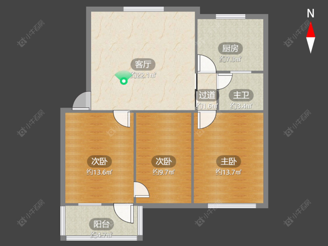 常州梅港东路在售二手房房源户型图_小牛看房