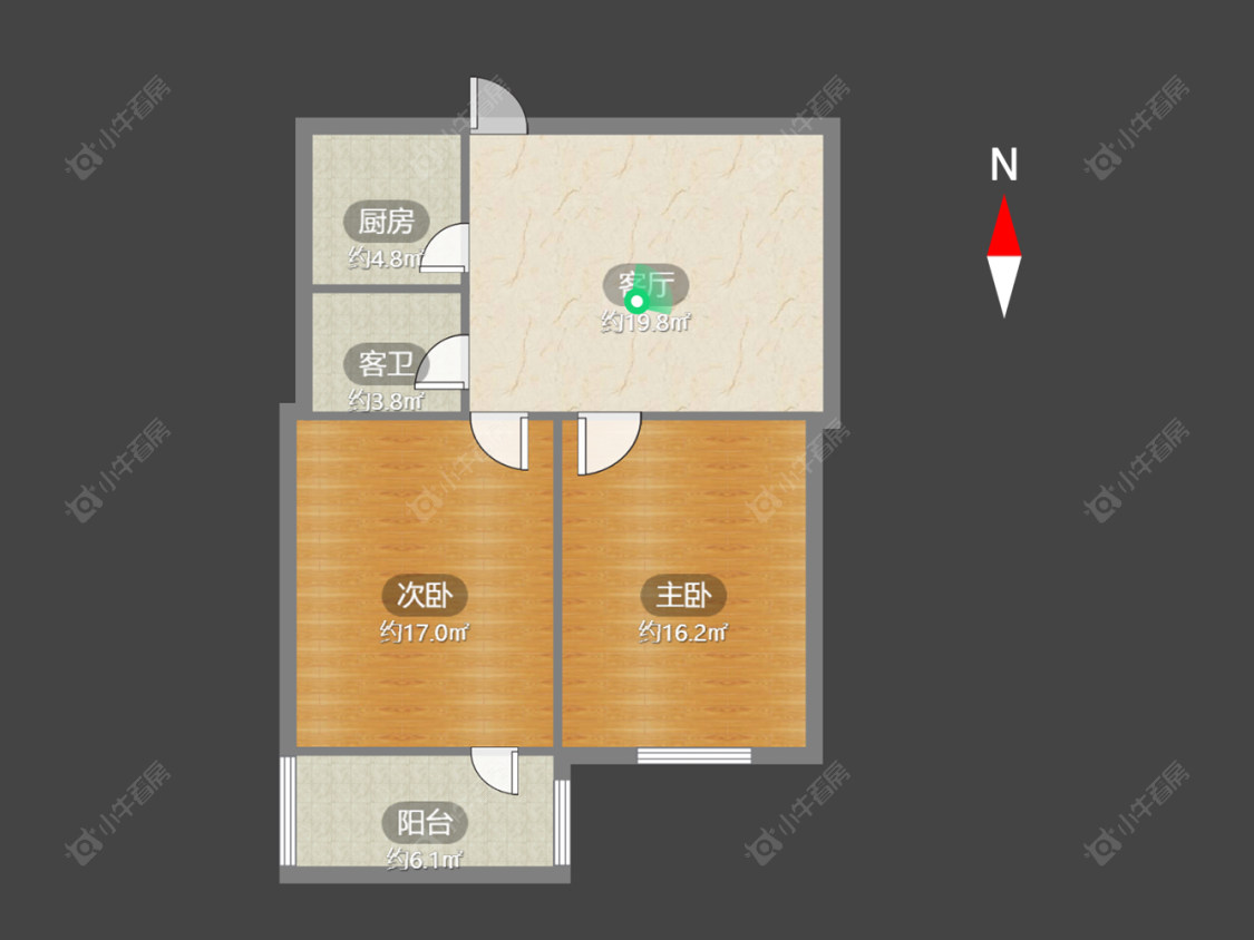 常州建行宿舍（红梅）在售二手房房源户型图_小牛看房