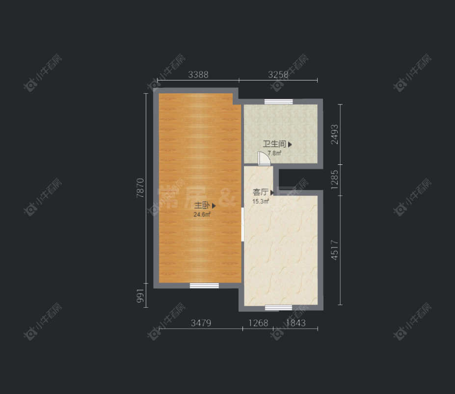 常州西新桥二村在售二手房房源户型图_小牛看房