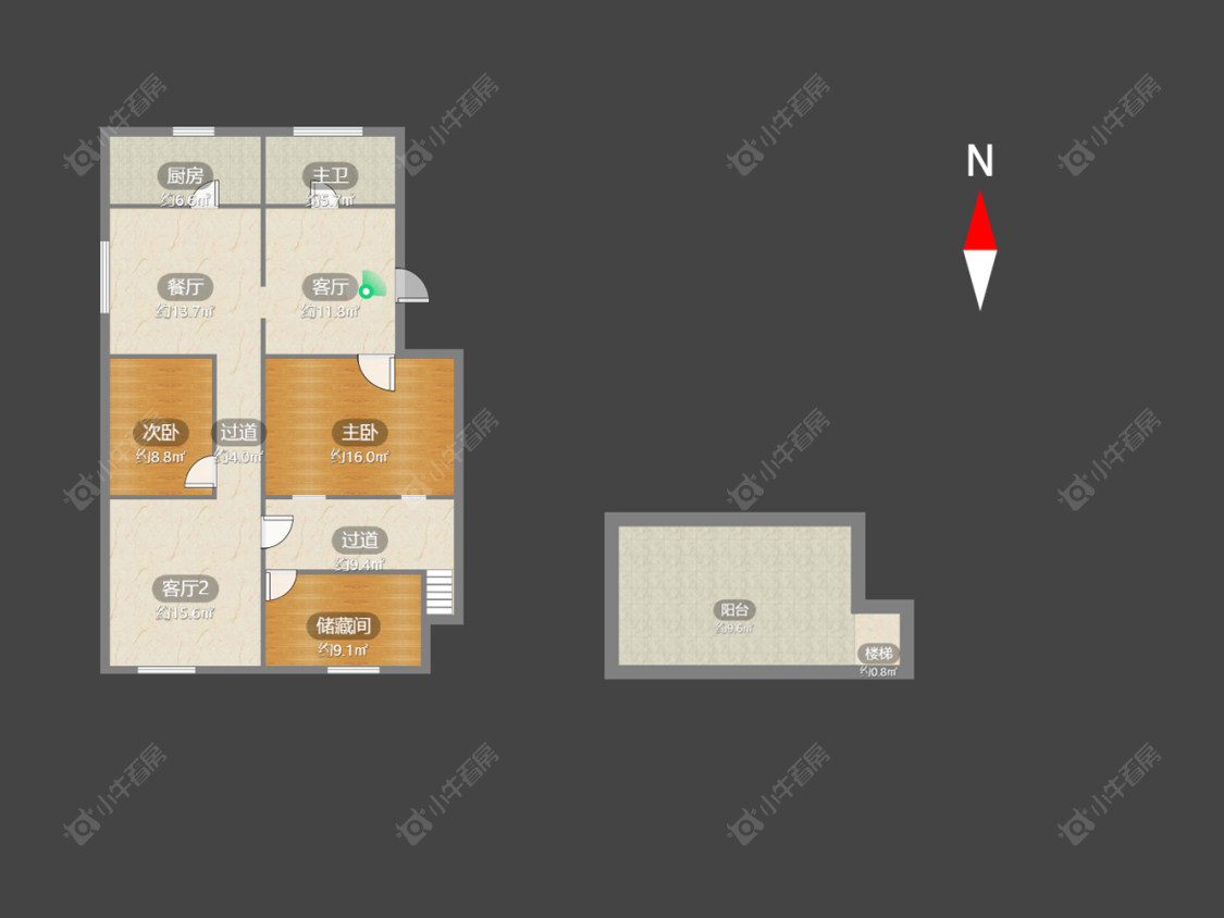 常州通济新村在售二手房房源户型图_小牛看房