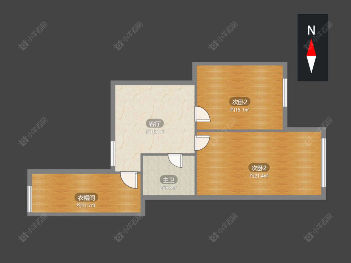 常州站北新村新站北在售二手房房源户型图_小牛看房