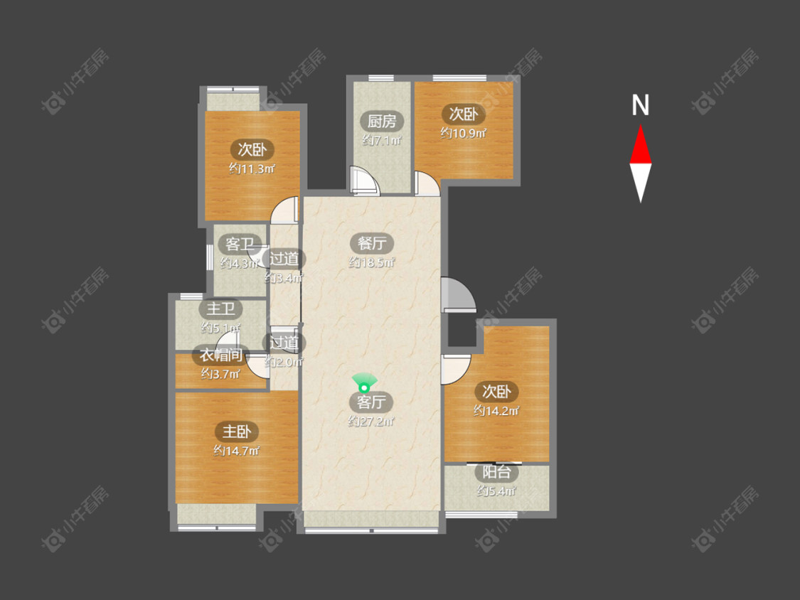 常州国茂新家园在售二手房房源户型图_小牛看房