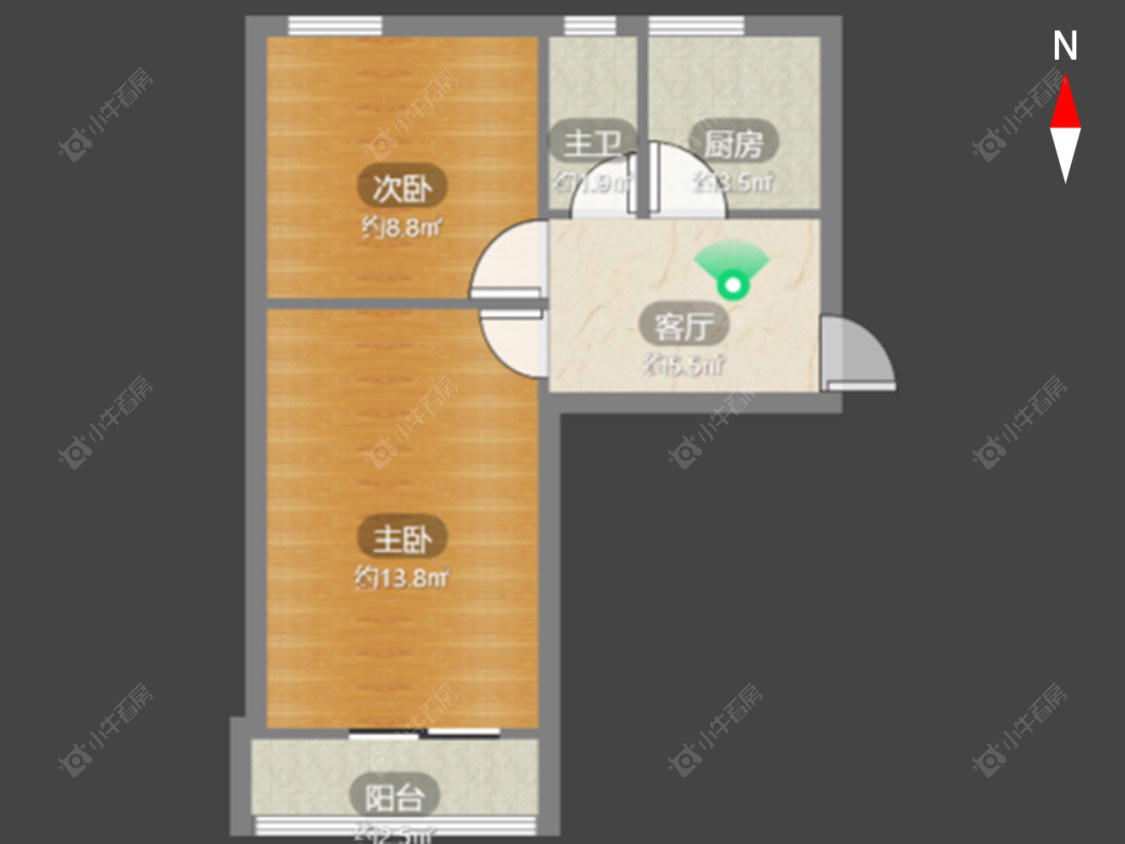 常州工房北区在售二手房房源户型图_小牛看房